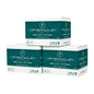 Three stacked boxes of Provada Commercial 500M Jumbo 1 Ply 8 Rolls on a plain white background.