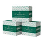 Three boxes of Provada Premium 200 Sheets Jingly Facial Tissue stacked together on a white background.