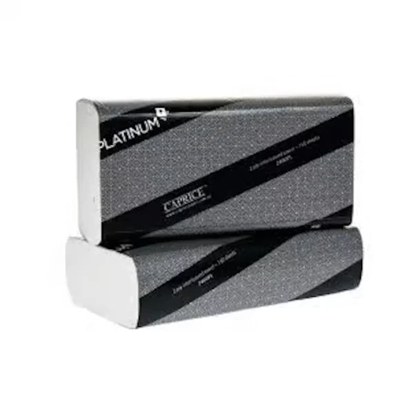 Caprice Platinum 2 Ply Slimfold Towel 23cm x 23cm