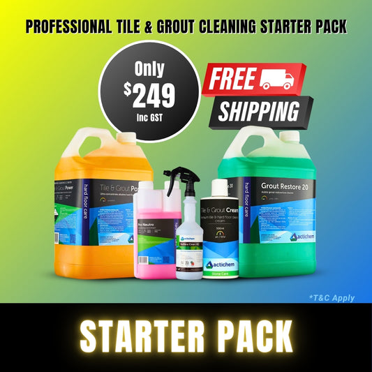 Professional Tile & Grout Cleaning Starter Pack