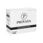 A white box of Provada Quilted Dinner Napkin, featuring a black circular 'P' logo and black text on a clean white background.