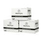 Three boxes of Provada Signature Range Quilted Dinner Napkin stacked together on a plain white background.