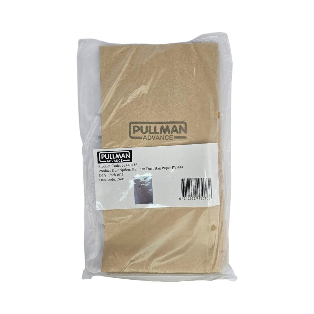 Pullman PV900 Dust Paper Bags 5 Pack