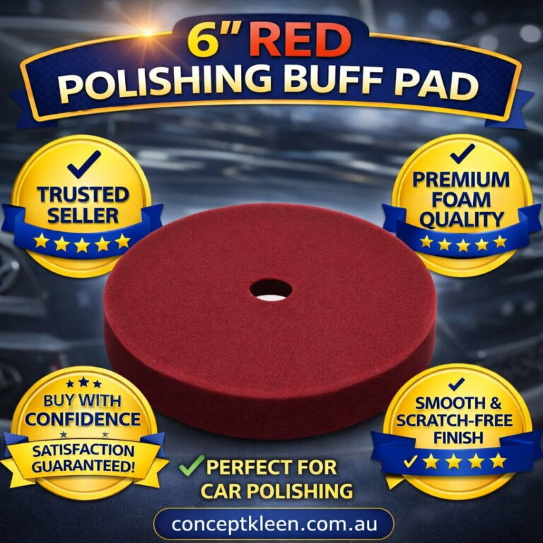 Concept Kleen 6″ Red Polishing Buff Pad