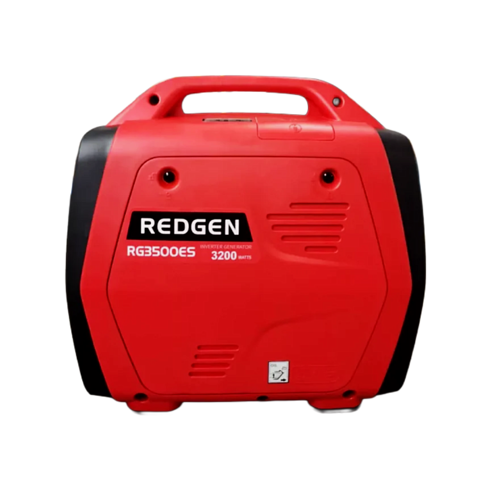REDGEN Inverter Generator 3.5kw Max 3.2 Kw Rated Electric Start Portable Petrol Camp