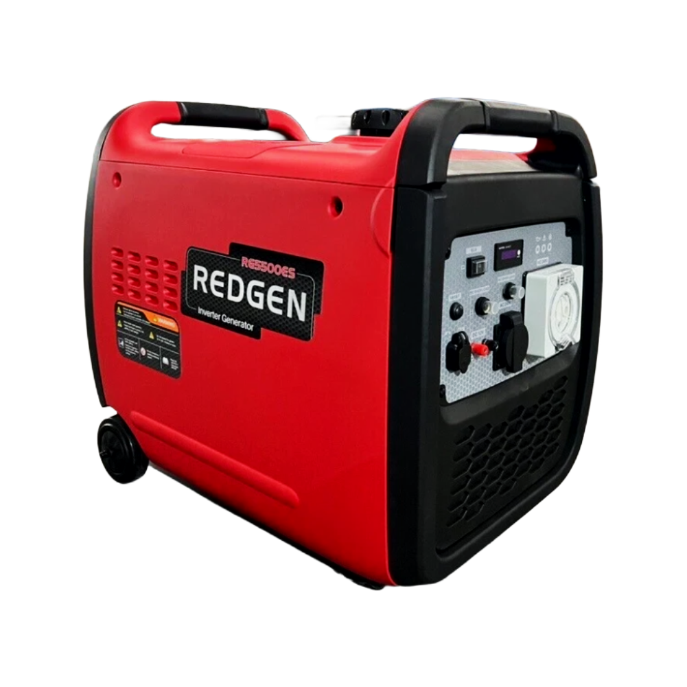 REDGEN Inverter Generator 5.5kw Max 5.0 Kw Rated Electric Start Portable Petrol Camp