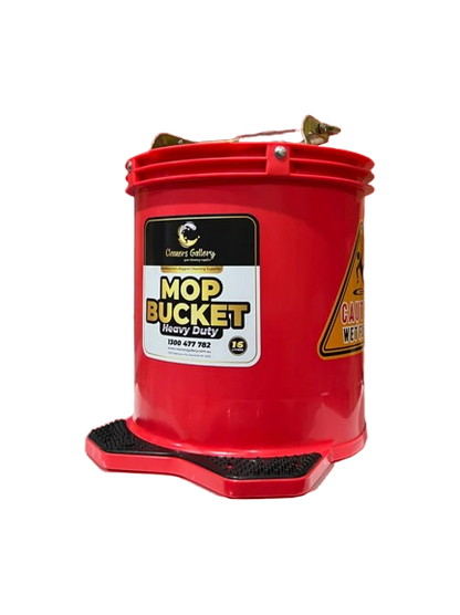 Mop Bucket 16L Commercial Cleaning Heavy Duty Wringer Bucket