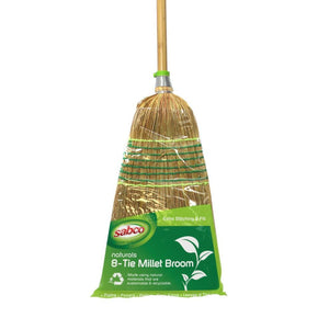 Sabco Naturals 8 Tie Millet Broom