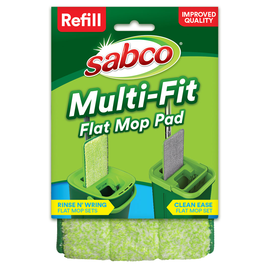 Sabco Multi-Fit Flat Mop Pad – Refill