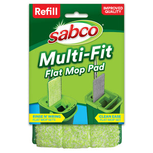 Sabco Multi-Fit Flat Mop Pad – Refill