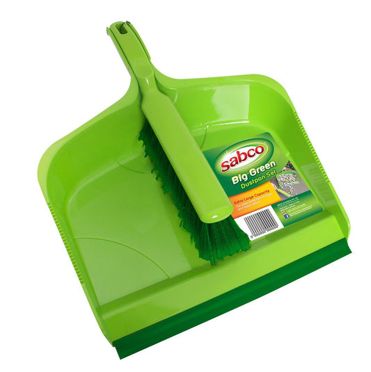 Big Green Dustpan Set