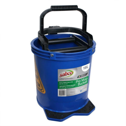 Sabco 16L Pro Mop Buckets Commercial Cleaning Heavy Duty Wringer Bucket