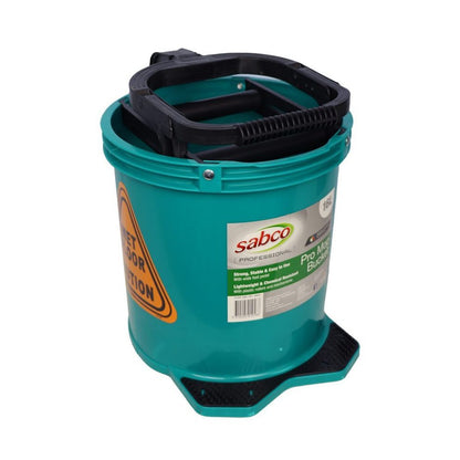 Sabco 16L Pro Mop Buckets Commercial Cleaning Heavy Duty Wringer Bucket