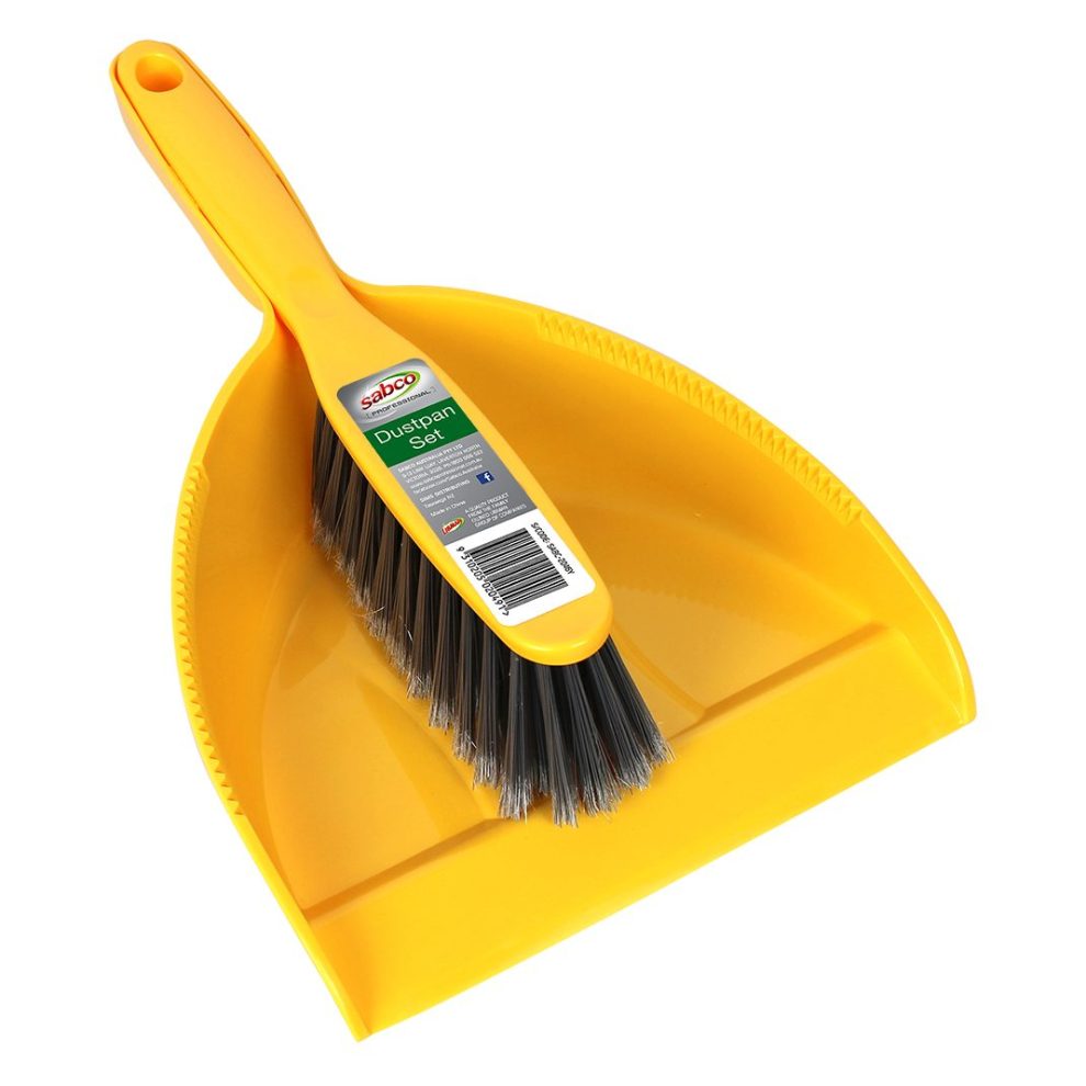 Sabco Pro Dustpan Set Brush & Pan