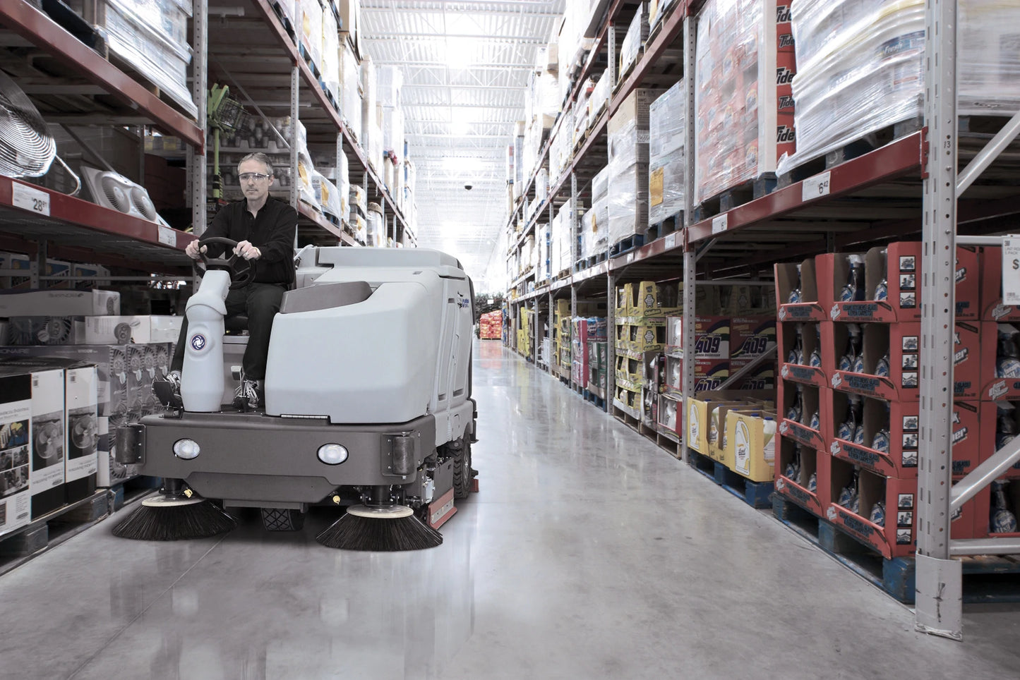 Nilfisk SC8000 LPG Ride on Scrubber
