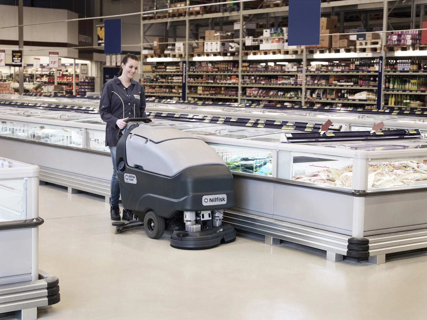 Nilfisk SC800 71 Walk Behind Scrubber Dryer