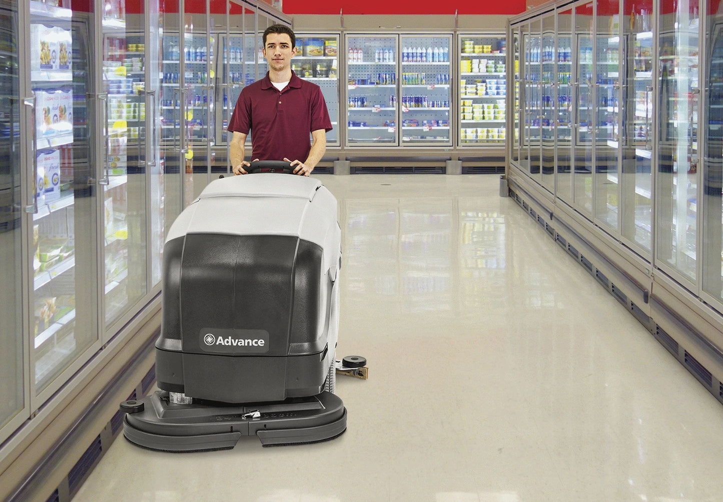 Nilfisk SC901 810mm Walk Behind Scrubber