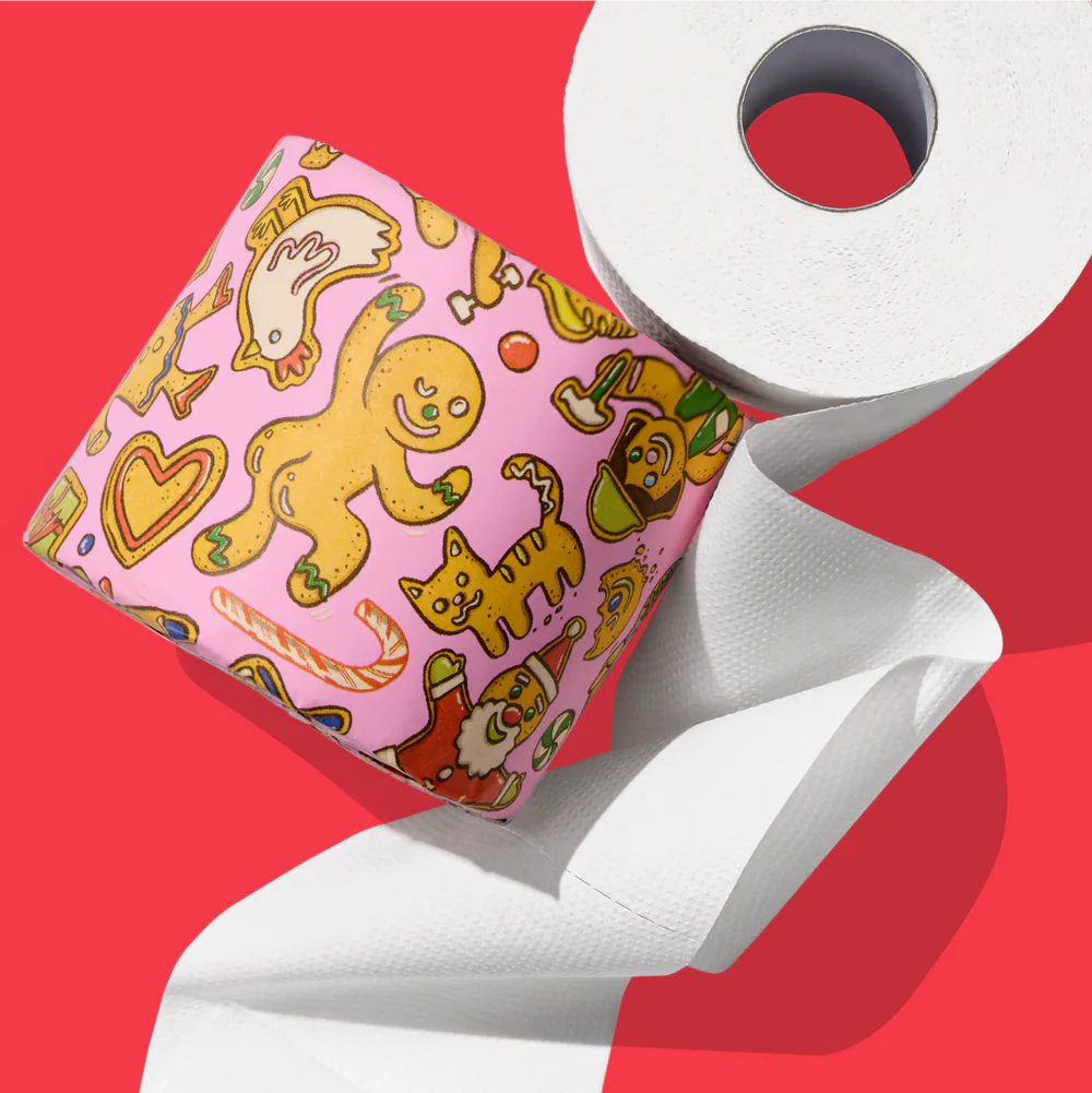 Who Gives A Crap The Sweet Limited Edition 100% Bamboo Toilet Paper 48 Rolls