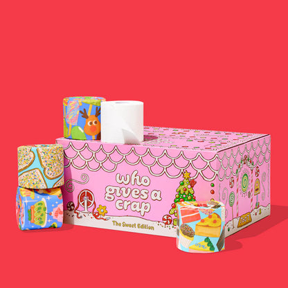 Who Gives A Crap The Sweet Limited Edition 100% Bamboo Toilet Paper 48 Rolls