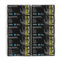 Saniflex Heavy Duty Black Nitrile Gloves 100 Pack Medium