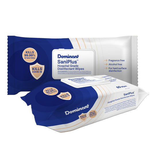 Dominant Disinfectant  SaniPlus Wipes