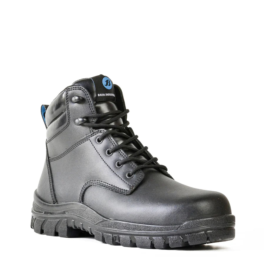 Bata Industrials Saturn Black Mens UK Sizing