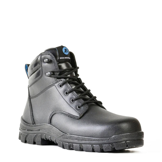 Bata Industrials Saturn Black Mens UK Sizing