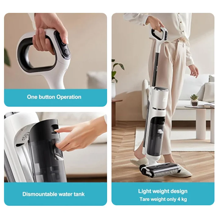 Imass M8 STD Cordless Smart Wet & Dry Vacuum Cleaner Mop Floor Cleaner