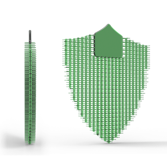 Double Sided Spikes Urinal Pad- Cucumber Melon