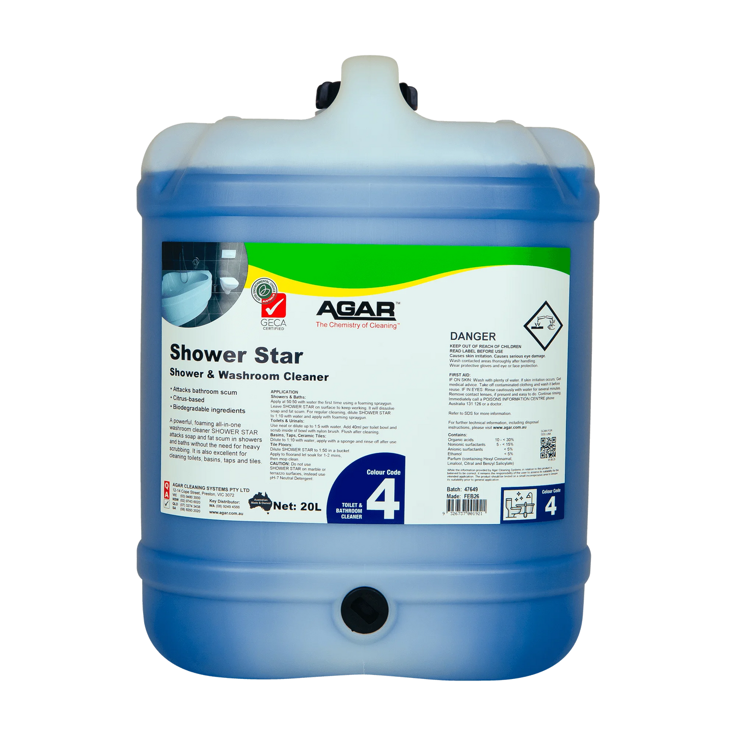 Agar Shower Star Shower & Washroom Cleaner