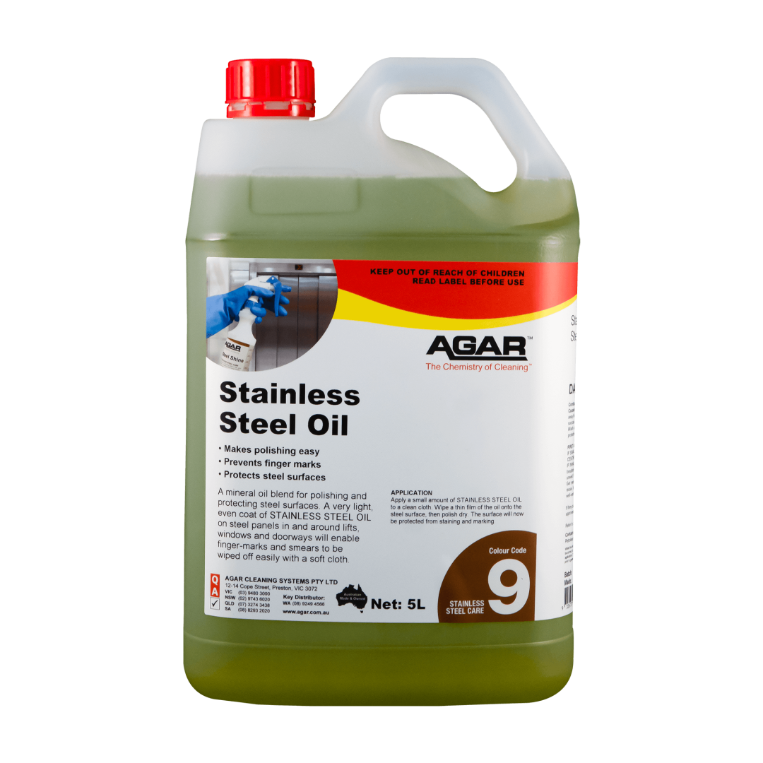 AGAR Stainless Steel Oil 5lts