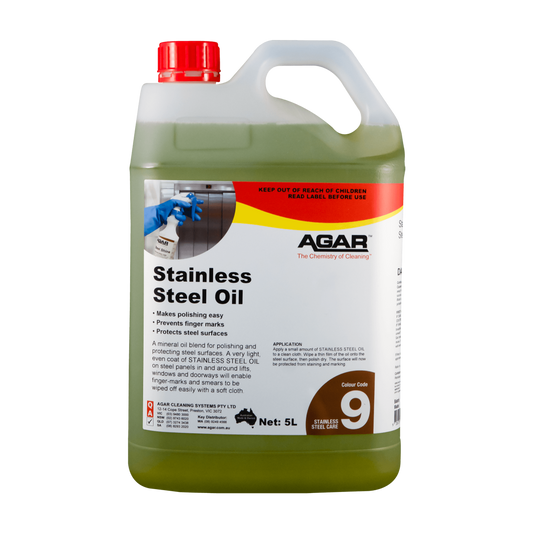 AGAR Stainless Steel Oil 5lts