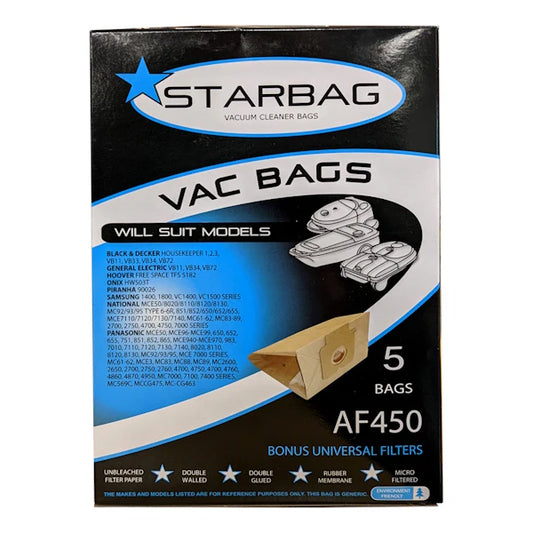 Starbag AF450 Vacuum Cleaner Bags