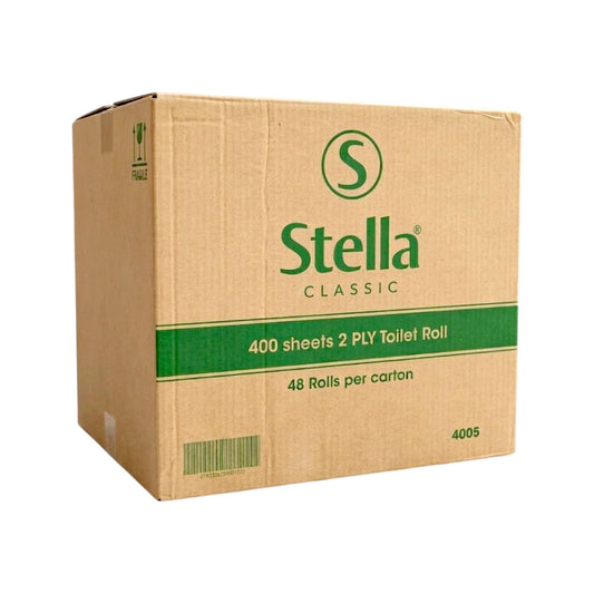 Stella Classic 400 Sheet 2 Ply Toilet Roll