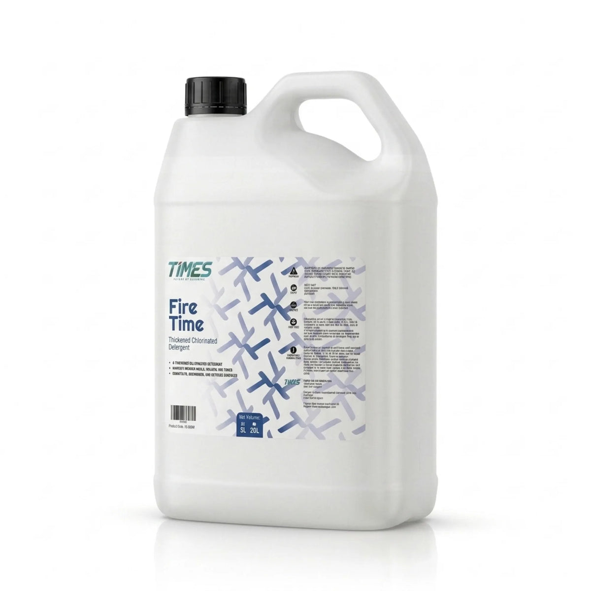 TIMES Fire Time Thickened Chlorinated Detergent - Commercial Detergent