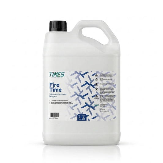 TIMES Fire Time Thickened Chlorinated Detergent - Commercial Detergent