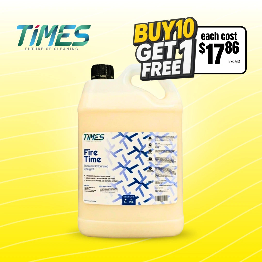 TIMES Fire Time Thickened Chlorinated Detergent - Commercial Detergent