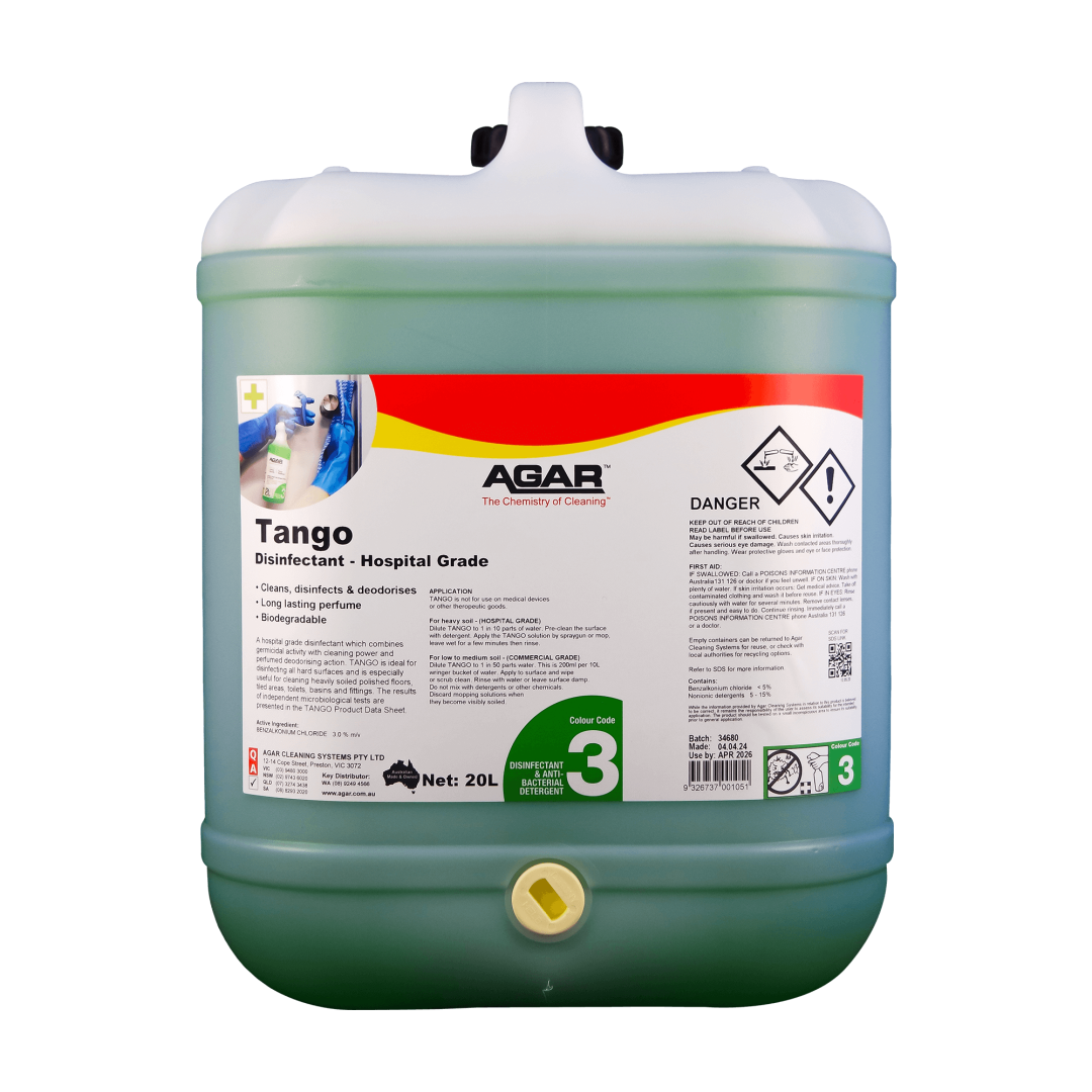 AGAR Tango Disinfectant 5L & 20L