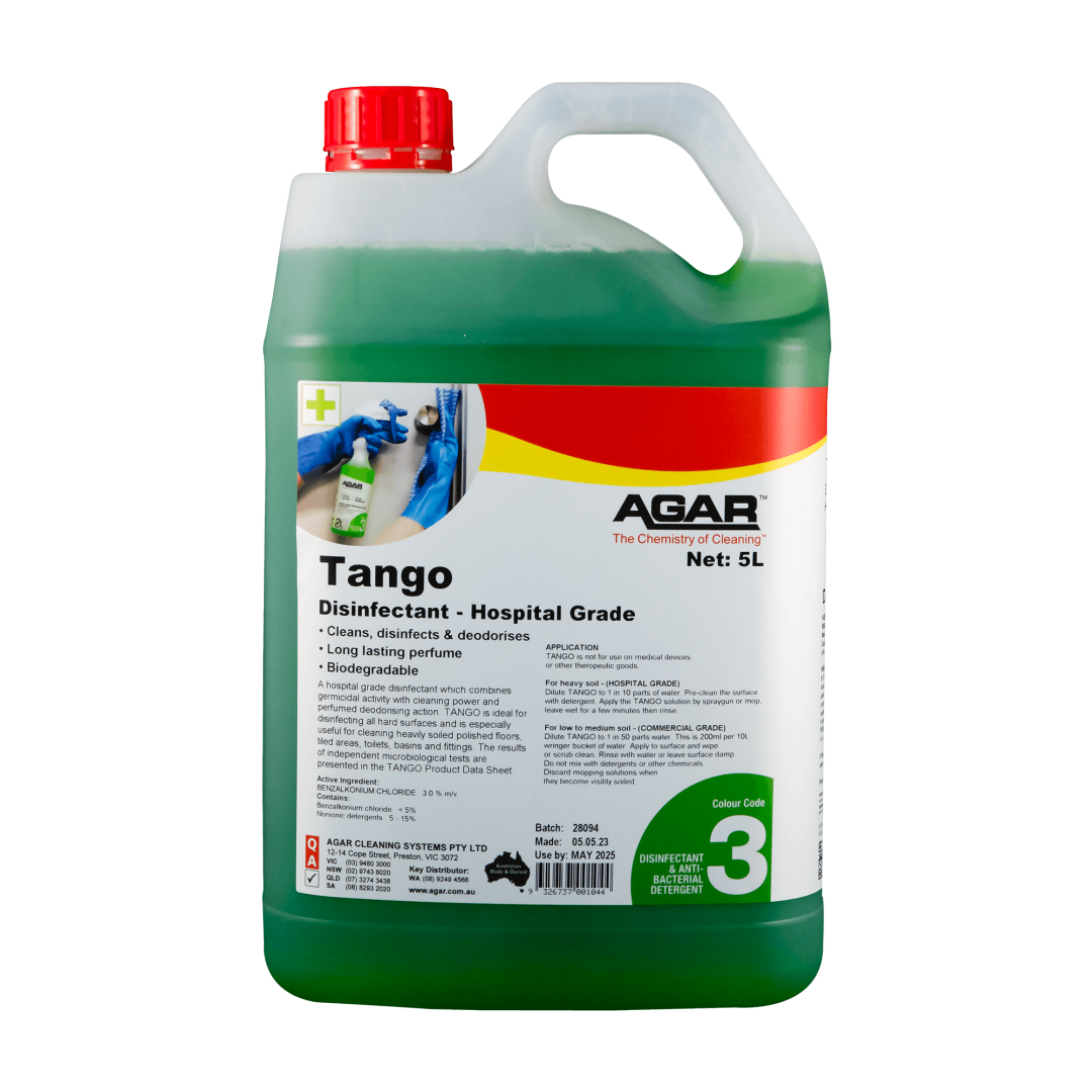 AGAR Tango Disinfectant 5L & 20L