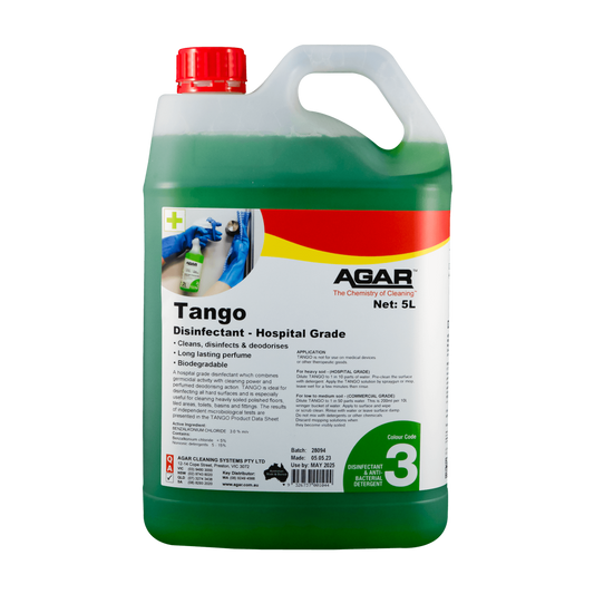 AGAR Tango Disinfectant 5L & 20L