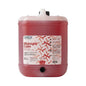 A 50L plastic jerrycan of TIMES Midnight Calm disinfectant wipe, filled with a pinkish-red liquid, featuring a white and red label on a white background.