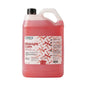 A 20-liter plastic jug of TIMES Midnight Calm disinfectant solution, filled with pink liquid and featuring a white and red label, on a white background.