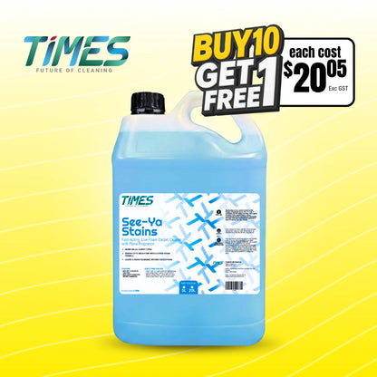 Times See Ya Stains Low Foam Carpet Cleaner