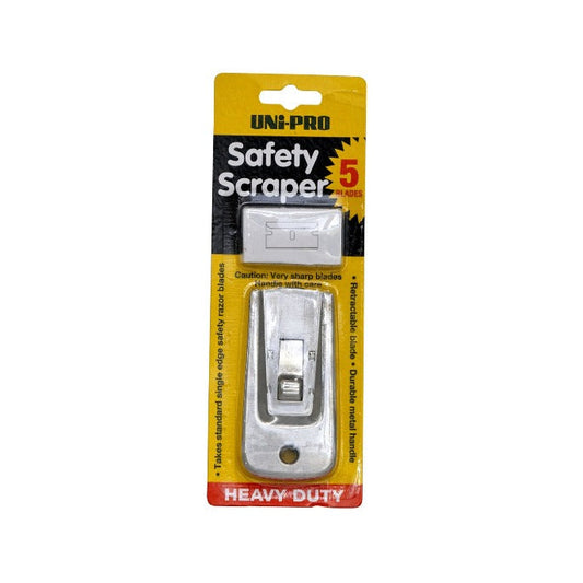 UniSafe Heavy Duty Safety Paint Scraper with Blades - Safety Tools