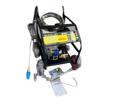 Black Jet Honda Powered GX390 Petrol High Pressure Washer Cleaner 4200PSI AR Italy Pump