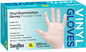 Saniflex Disposable Vinyl Gloves Powder Free - Clear - 100 Pack X-Large