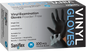 Saniflex Disposable Vinyl Gloves Powder Free - Black - 100 Pack Medium
