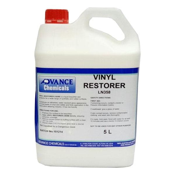 Advance Chemicals Vinyl Restorer Car Interior Polish 5Lt