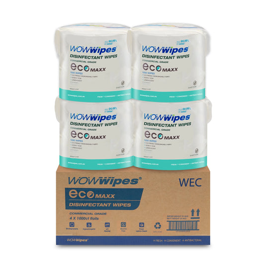 Antibacterial Wipes ‘ECO-MAXX’ 4 x 1000 Wipes