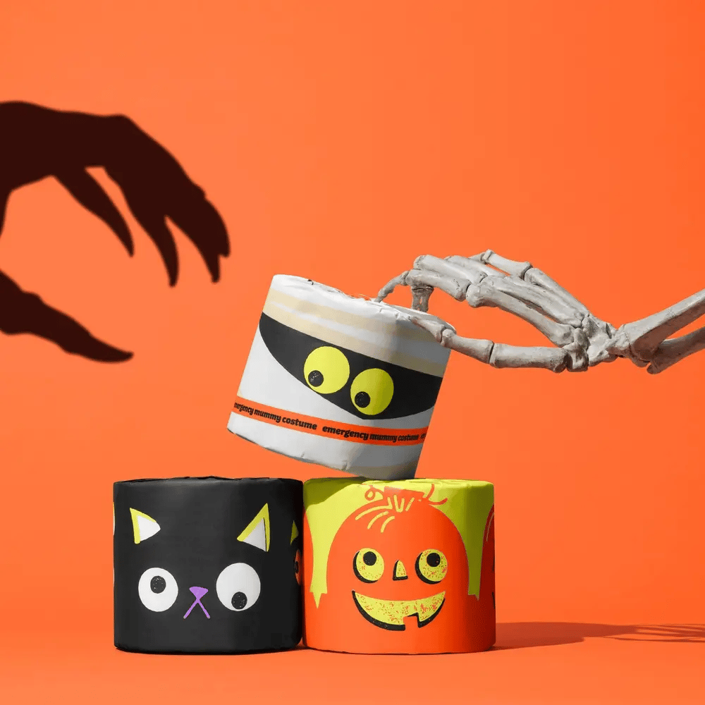 Who Gives a Crap The Spooky Edition Premium 100% Bamboo Toilet Paper 24 Rolls